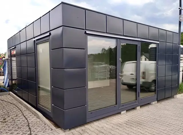 Biuro 35 m² ze stolarką aluminiową