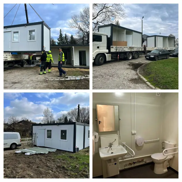 Dworzec tymczasowy Trawniki – woj. lubelskie
